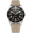 Montre Chronofixe Diver Leather | Beige Suede