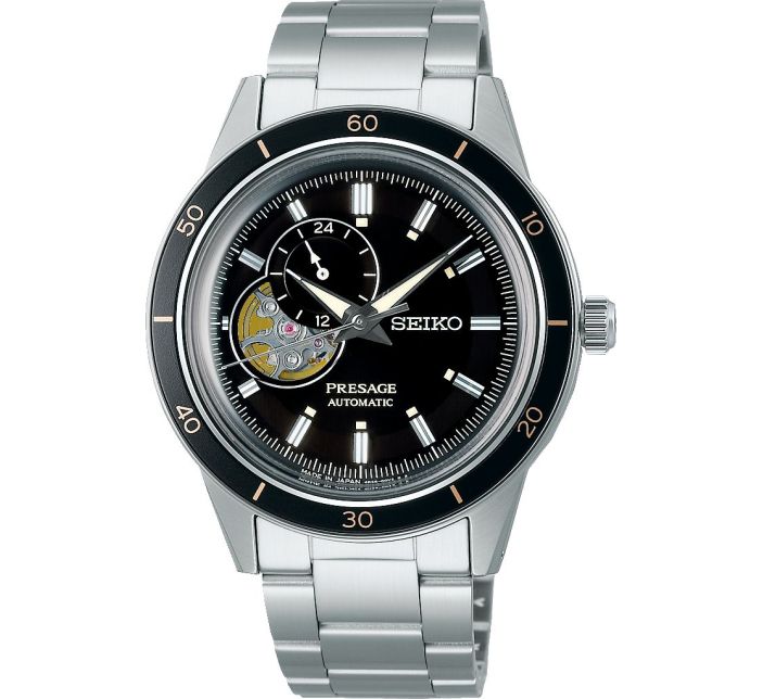 Montre Seiko Presage Style60's Coeur Ouvert | SSA425J1