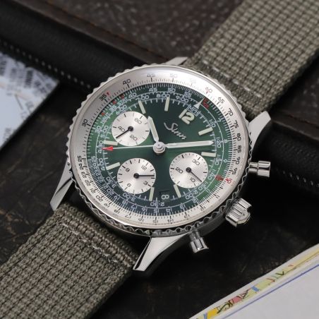 Montre Sinn Navigation Chronograph 903 St II G Leather Strap