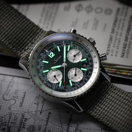 Montre Sinn Navigation Chronograph 903 St II G Leather Strap