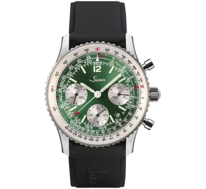 Montre Sinn Navigation Chronograph 903 St II G Silicone Strap