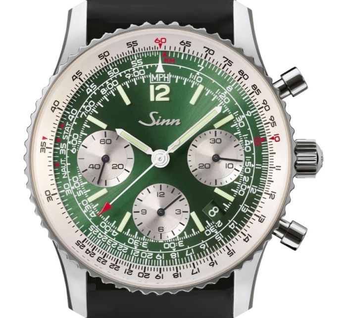 Montre Sinn Navigation Chronograph 903 St II G Silicone Strap