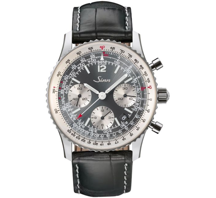 Montre Sinn Navigation Chronograph 903 St II A Leather Strap