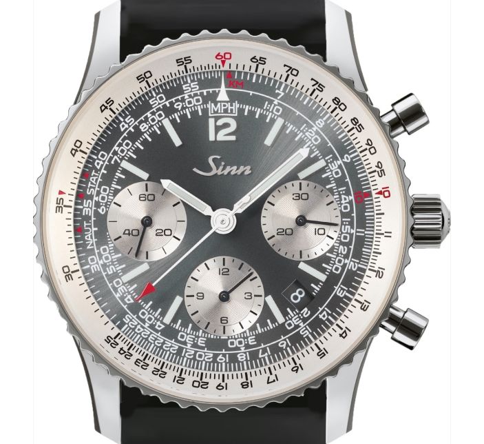 Montre Sinn Navigation Chronograph 903 St II A Silicone Strap