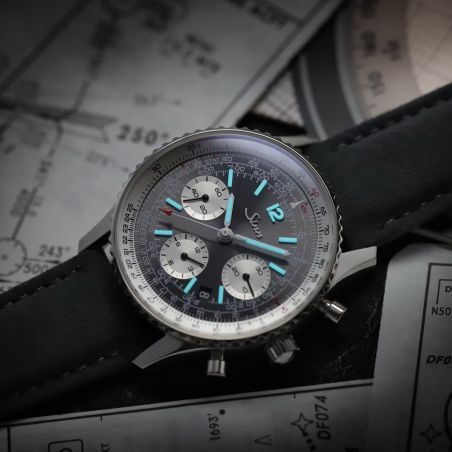 Montre Sinn Navigation Chronograph 903 St II A Silicone Strap