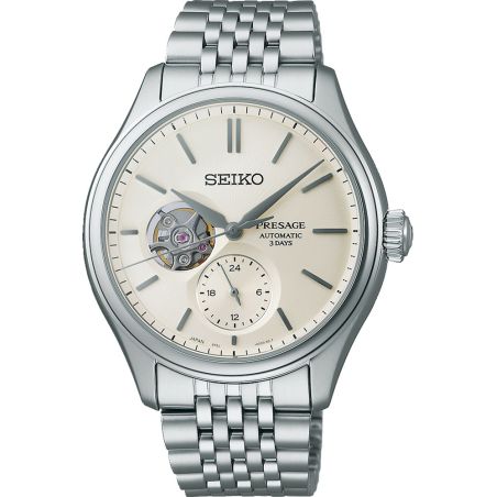 Montre Seiko Presage Classic Series Coeur Ouvert | SPB469J1