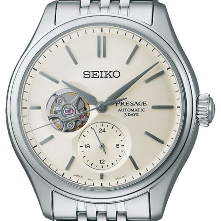 Montre Seiko Presage Classic Series Coeur Ouvert | SPB469J1