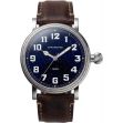 Montre Chronofixe 1930 Blue Aventurine | Dark Brown Leather 