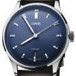 Montre Oris Artelier Date | Blue Leather