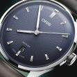 Montre Oris Artelier Date | Blue Leather