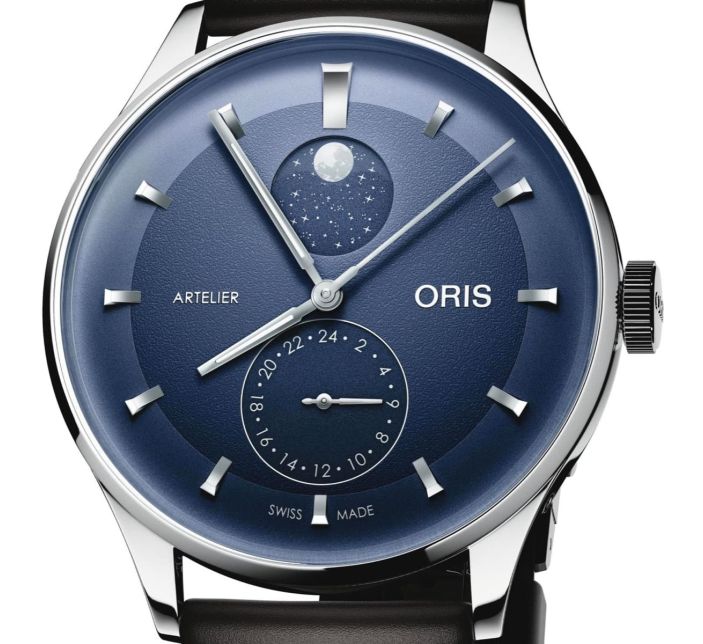 Montre Oris Artelier Complication | Blue Leather