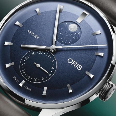 Montre Oris Artelier Complication | Blue Leather