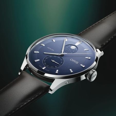 Montre Oris Artelier Complication | Blue Leather