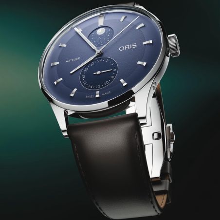 Montre Oris Artelier Complication | Blue Leather