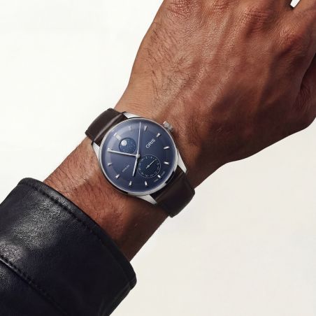 Montre Oris Artelier Complication | Blue Leather
