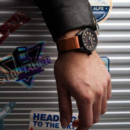 Montre Alpina Startimer Pilot Automatic AL-525BW4SB36
