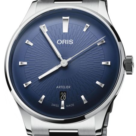 Montre Oris Artelier Date | Blue Steel