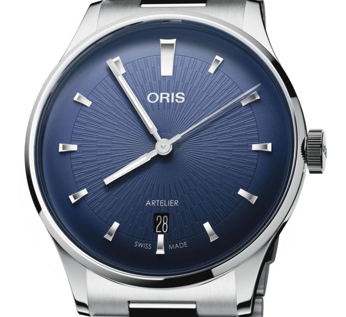 Montre Oris Artelier Date | Blue Steel