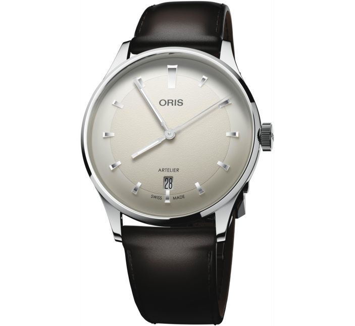 Montre Oris Artelier Date | White Leather