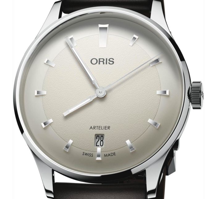 Montre Oris Artelier Date | White Leather