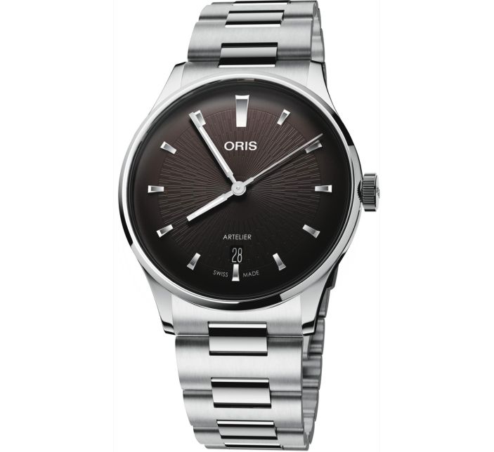 Montre Oris Artelier Date | Black Steel
