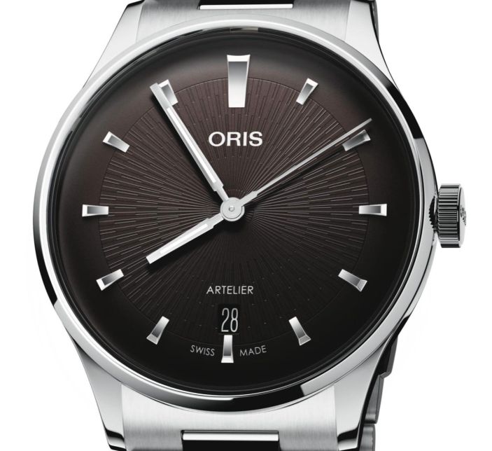 Montre Oris Artelier Date | Black Steel