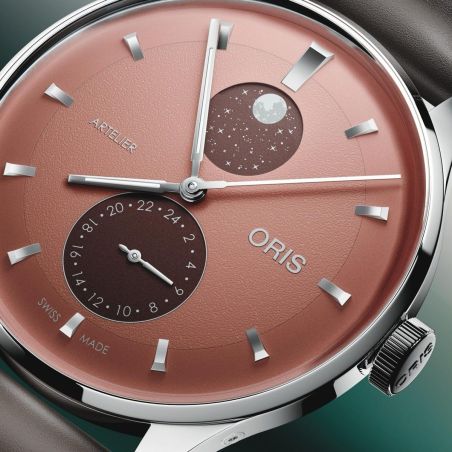 Montre Oris Artelier Complication | Brown Leather