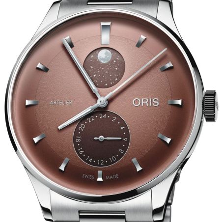 Montre Oris Artelier Complication | Brown Steel