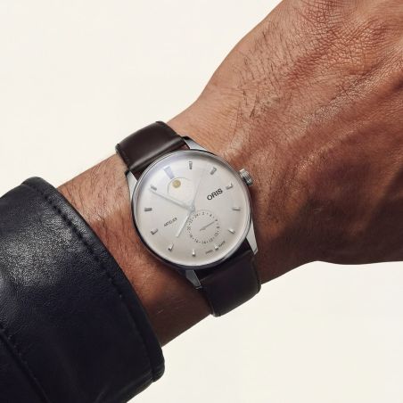 Montre Oris Artelier Complication | White Leather