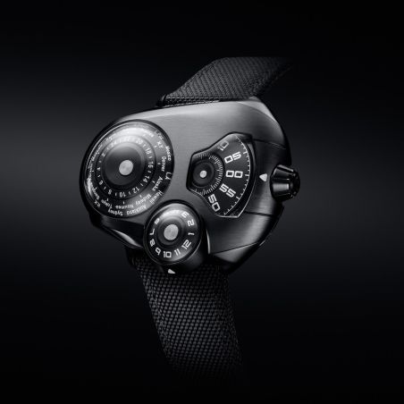 Montre Spaceone Worldtimer Black