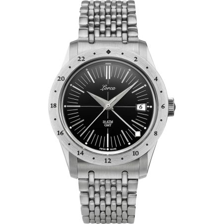 Montre Lorca Model N°1 GMT Black
