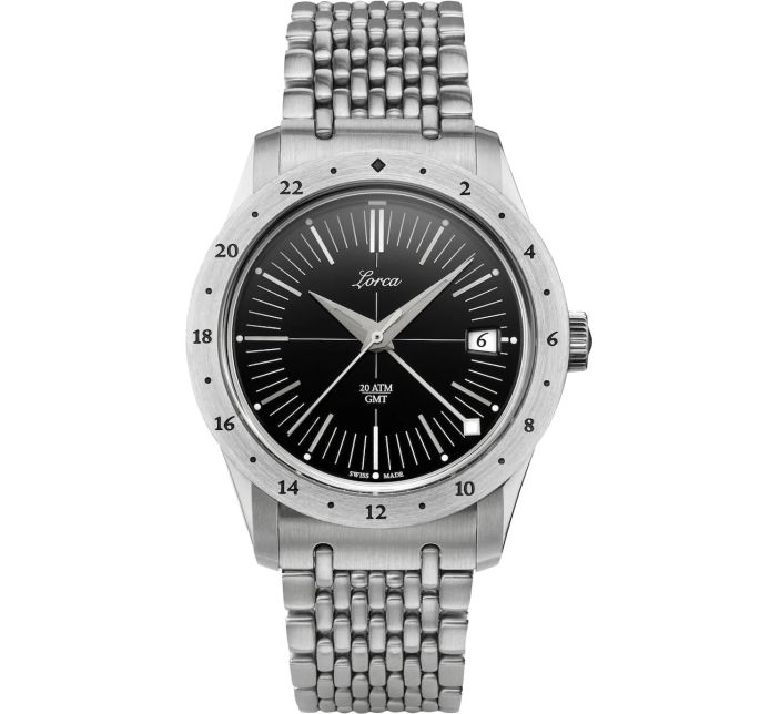 Montre Lorca Model N°1 GMT Black