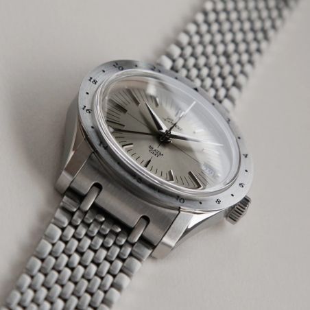 Montre Lorca Model N°1 GMT Silver