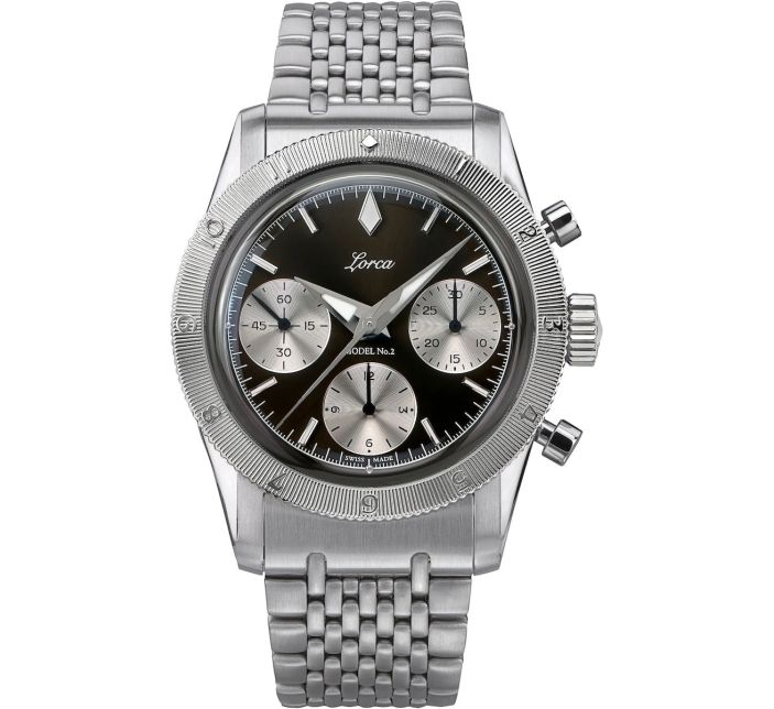 Montre Lorca Model N°2 Chronograph Golden Grey