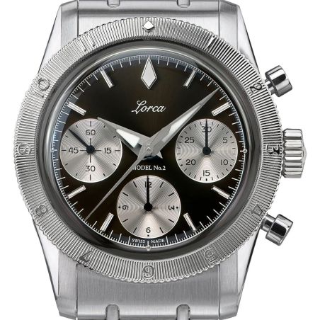 Montre Lorca Model N°2 Chronograph Golden Grey