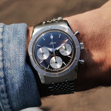 Montre Lorca Model N°2 Chronograph Golden Grey