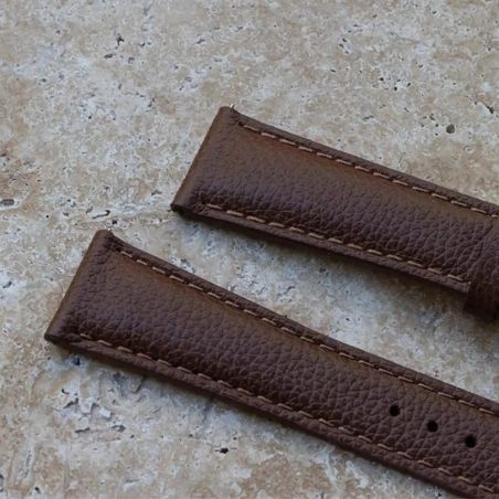 Bracelet Beaubleu Grainé Cognac