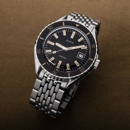 Montre Doxa SUB 200 Sharkhunter Saphir