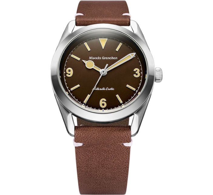 Montre Nivada Grenchen Antarctic Erotic Brown 320693M