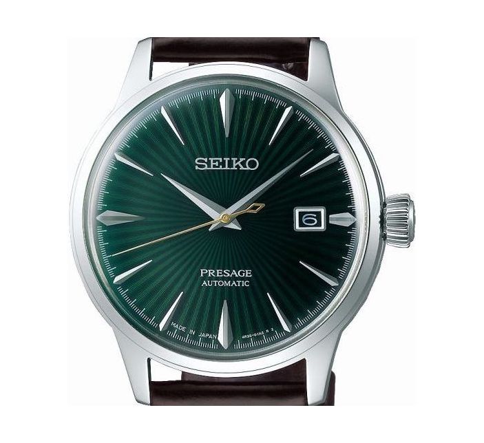 Montre Seiko Presage Cocktail Automatique « Mockingbird » SRPD37J1