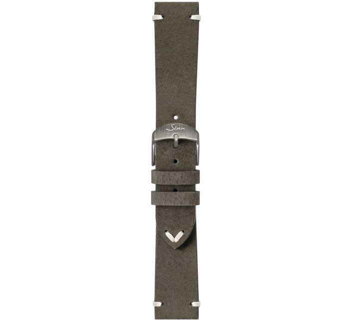 Bracelets Sinn Cuir de Sanglier / Nubuck Gris