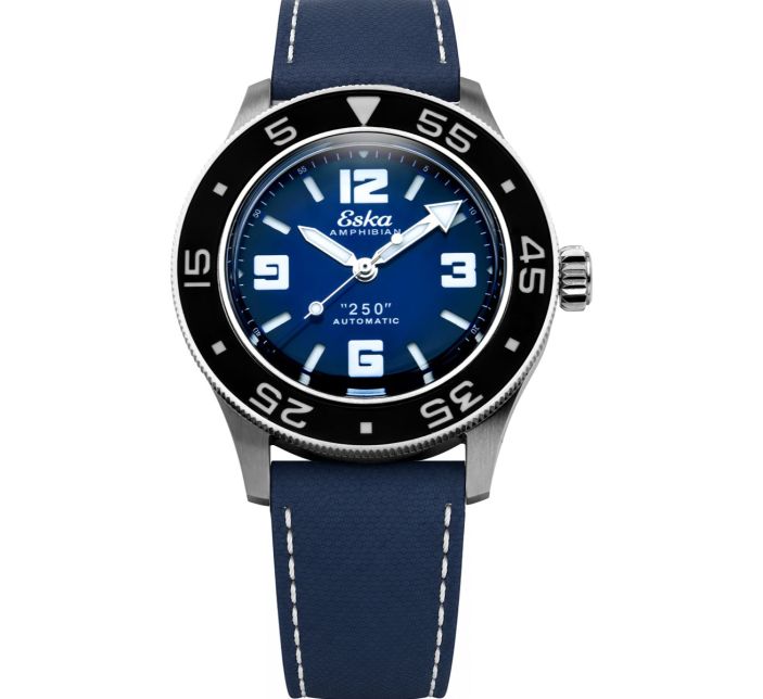 Montre Eska Amphibian 250 Blue Dolphin