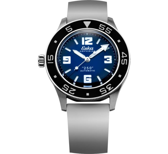 Montre Eska Amphibian 250 Blue Dolphin Destro