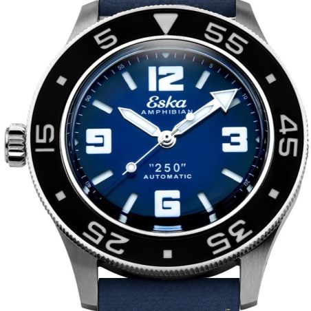 Montre Eska Amphibian 250 Blue Dolphin Destro