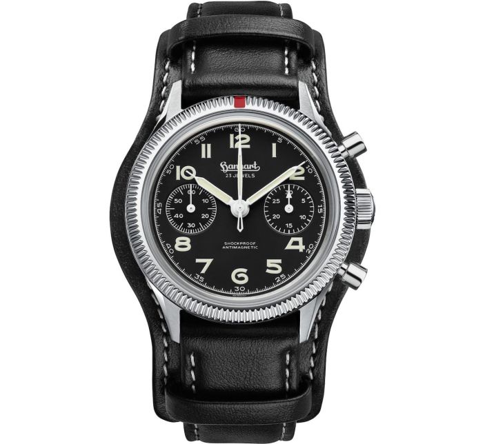 Montre Hanhart 417 ES 1954 39mm H701L.210