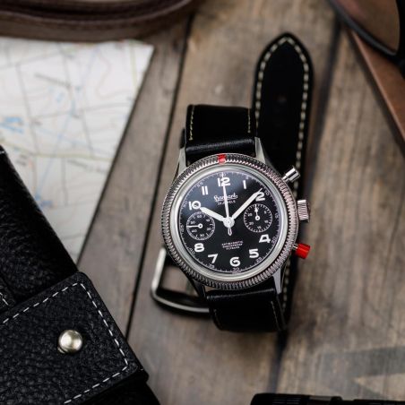 Montre Hanhart 417 ES 1954 Heritage Flyback 39mm H701.212