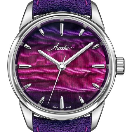 Montre Awake Sơn Mài Guilloché Main « Sunset » Limited Edition