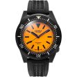 Montre Squale 1521 DLC Orange Rubber