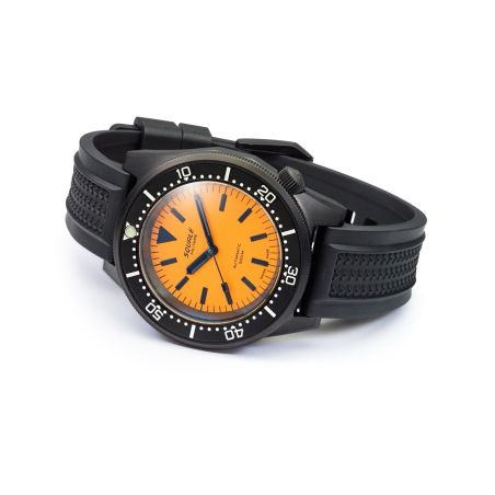 Montre Squale 1521 DLC Orange Rubber