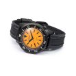 Montre Squale 1521 DLC Orange Rubber